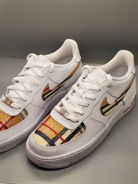 nike air force one burberry.